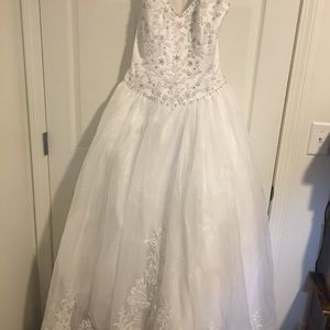 Mary’s Bridal halter wedding(or prom) gown